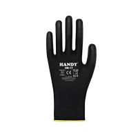 HanDY Job Plus HN-17 PU Siyah İş Eldiveni
